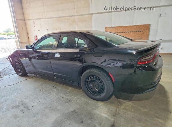 2C3CDXKT1HH650033 2017 DODGE CHARGER Black Հետևի ձախ