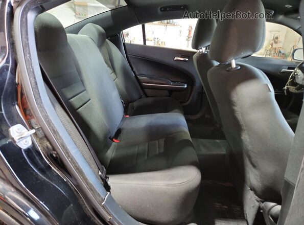 2C3CDXKT1HH650033 2017 DODGE CHARGER Black Հետևի նստատեղերի տեսք