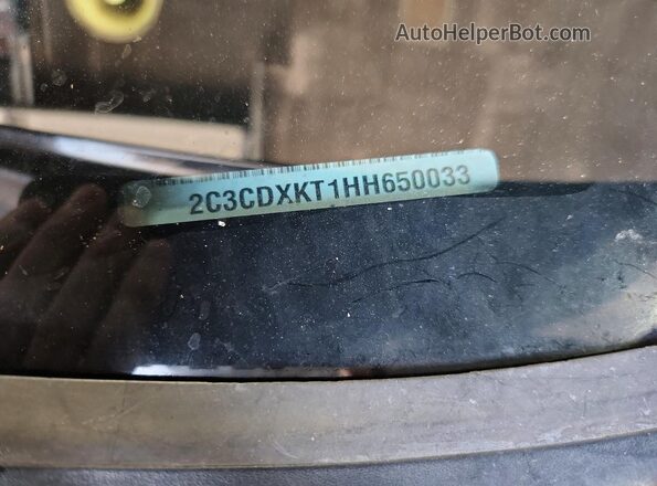 2C3CDXKT1HH650033 2017 DODGE CHARGER Black Շարժիչի բաժամունքի տեսք