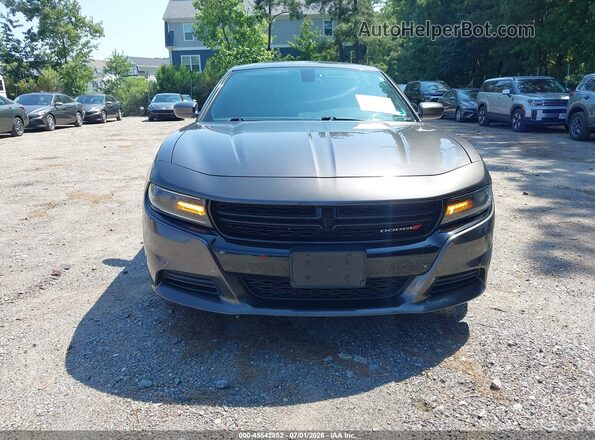 2C3CDXKT1KH533141 2019 DODGE CHARGER Black Front view