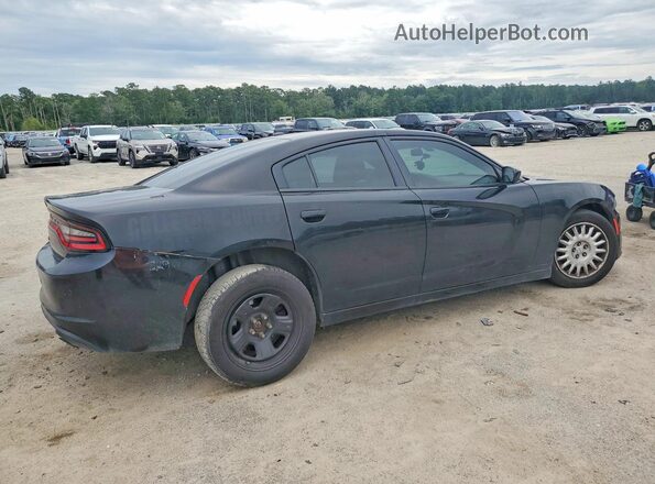2C3CDXKT1KH757574 2019 DODGE CHARGER Черный Задняя правая четверть