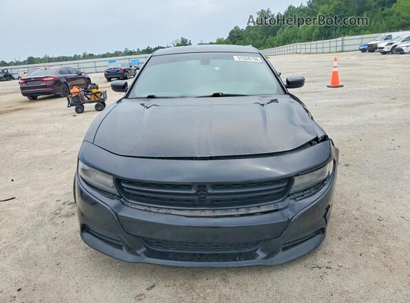 2C3CDXKT1KH757574 2019 DODGE CHARGER Черный Вид спереди