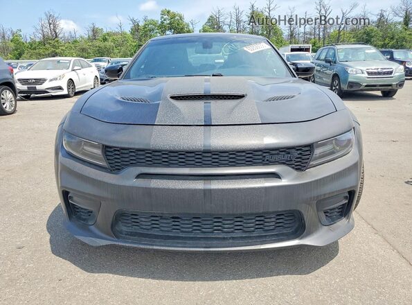 2C3CDXKT2GH260122 2016 DODGE CHARGER Gray Widok z przodu