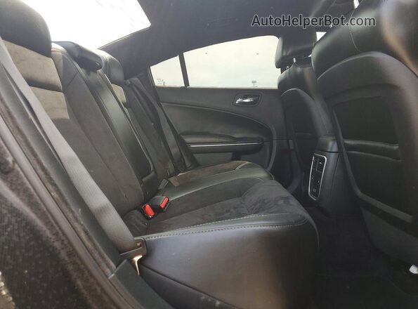 2C3CDXKT2GH260122 2016 DODGE CHARGER Gray Widok tylnych siedzeń