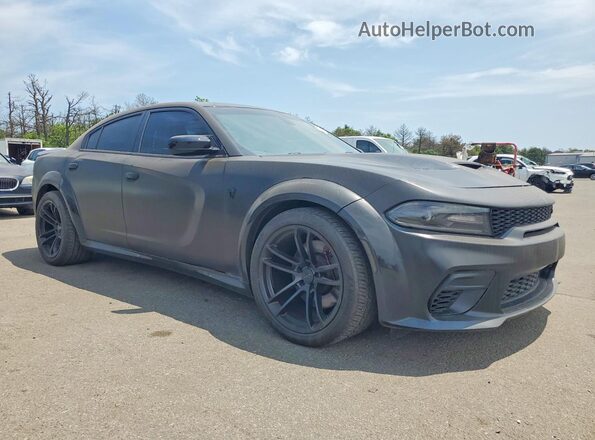 2C3CDXKT2GH260122 2016 DODGE CHARGER Gray Przód prawy