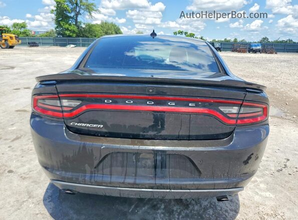 2C3CDXKT2JH174767 2018 DODGE CHARGER Gray Հետևի տեսք