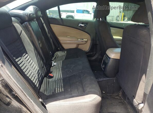 2C3CDXKT2JH174767 2018 DODGE CHARGER Gray Հետևի նստատեղերի տեսք