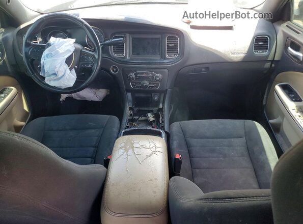 2C3CDXKT2JH174767 2018 DODGE CHARGER Gray Առջևի վահանակի տեսք