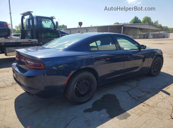 2C3CDXKT2JH327020 2018 DODGE CHARGER Blue Rear right