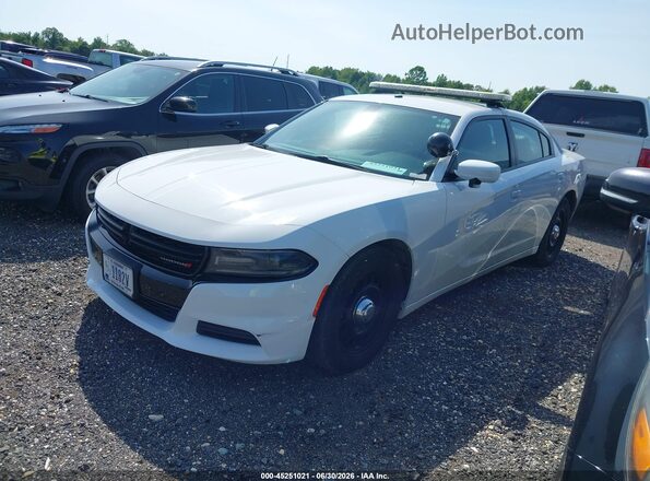 2C3CDXKT2KH514629 2019 DODGE CHARGER White Przód lewy