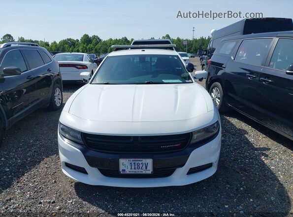 2C3CDXKT2KH514629 2019 DODGE CHARGER White Widok zestawu wskaźników