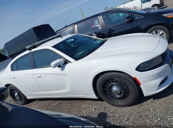 2C3CDXKT2KH514629 2019 DODGE CHARGER White Widok wnętrza z tyłu