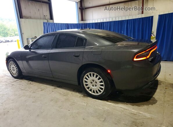 2C3CDXKT2KH647701 2019 DODGE CHARGER Gray Rear left