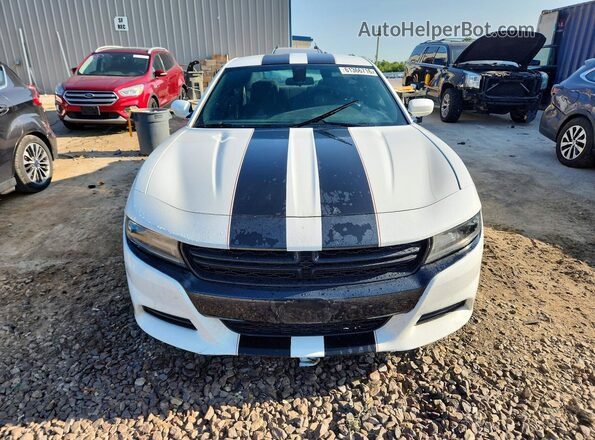 2C3CDXKT3KH518088 2019 DODGE CHARGER White Vista frontal