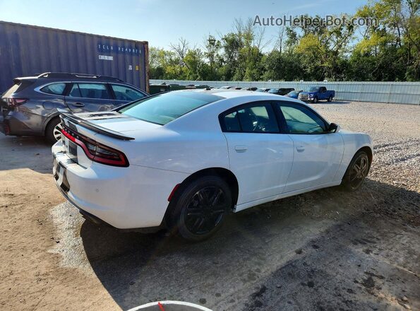 2C3CDXKT3KH518088 2019 DODGE CHARGER White Trasero derecho