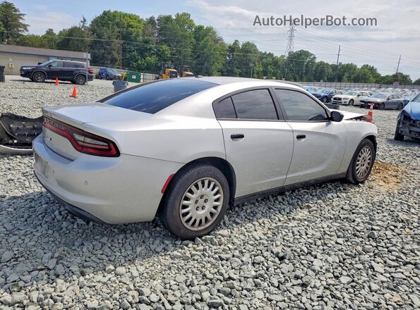 2C3CDXKT3KH529754 2019 DODGE CHARGER Silver Rear right