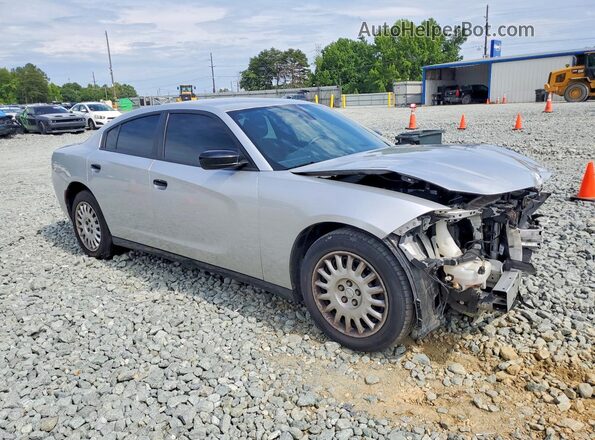 2C3CDXKT3KH529754 2019 DODGE CHARGER Silver Front right