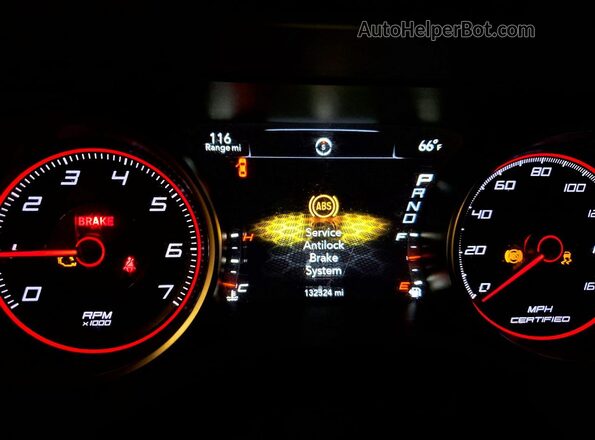2C3CDXKT4GH219250 2016 DODGE CHARGER White Вид щитка приладів