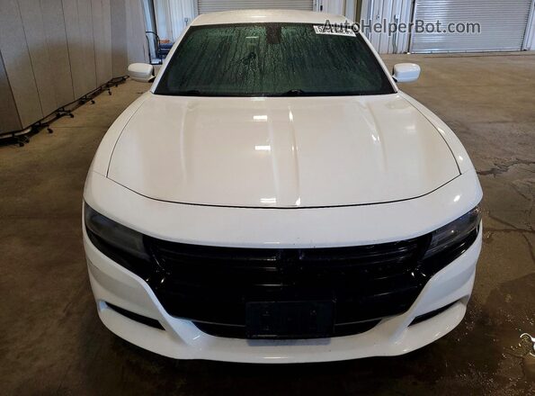 2C3CDXKT4GH219250 2016 DODGE CHARGER White Вид спереду
