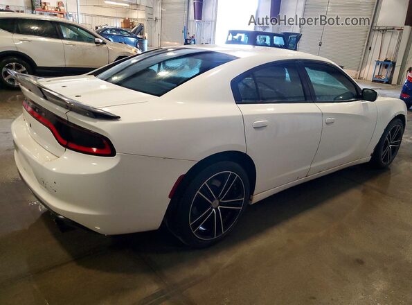 2C3CDXKT4GH219250 2016 DODGE CHARGER White Задня права чверть