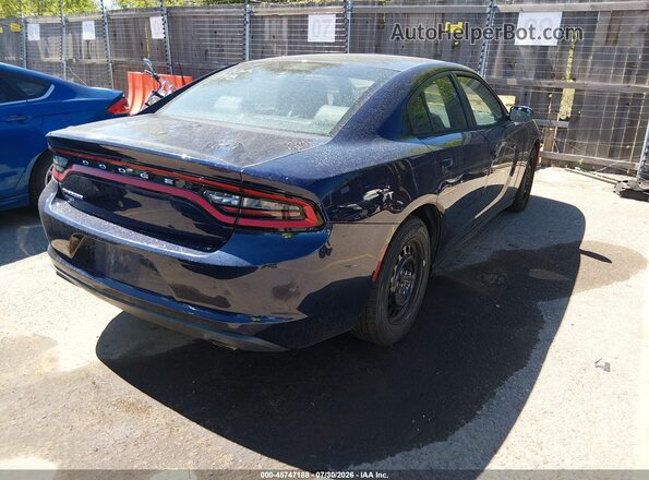 2C3CDXKT5GH206300 2016 DODGE CHARGER Blue უკანა მარჯვენა