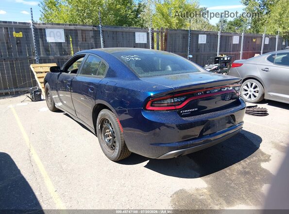 2C3CDXKT5GH206300 2016 DODGE CHARGER Blue უკანა მარცხენა