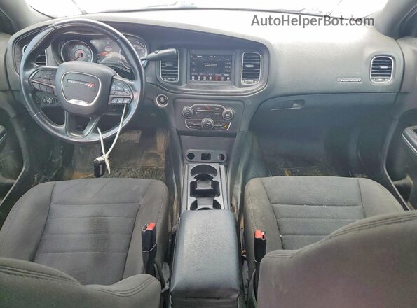 2C3CDXKT5JH207700 2018 DODGE CHARGER White Dashboard view