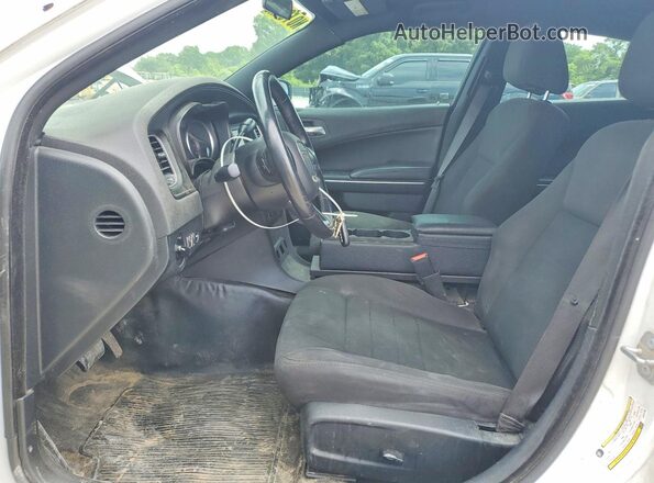 2C3CDXKT5JH207700 2018 DODGE CHARGER White Front interior view