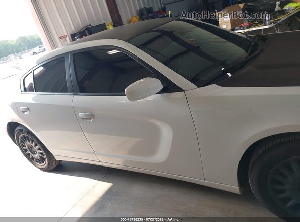 2C3CDXKT6KH722271 2019 DODGE CHARGER White Rear interior view