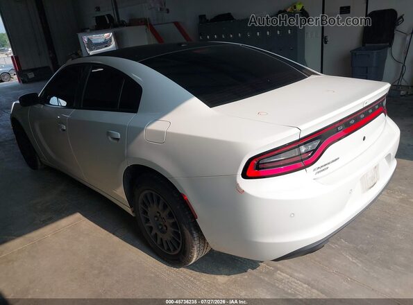 2C3CDXKT6KH722271 2019 DODGE CHARGER White Rear left