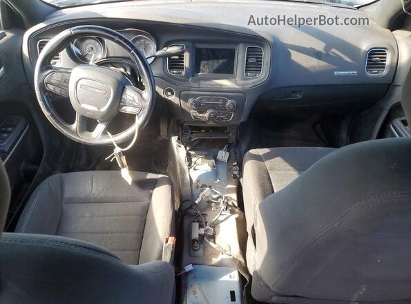 2C3CDXKT6LH150720 2020 DODGE CHARGER Blue Առջևի վահանակի տեսք