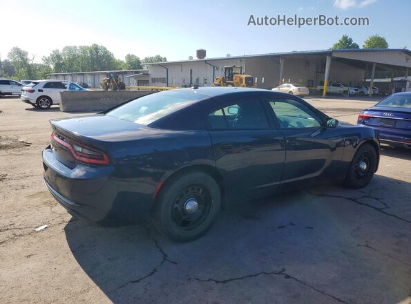 2C3CDXKT6LH150720 2020 DODGE CHARGER Blue Հետևի աջ