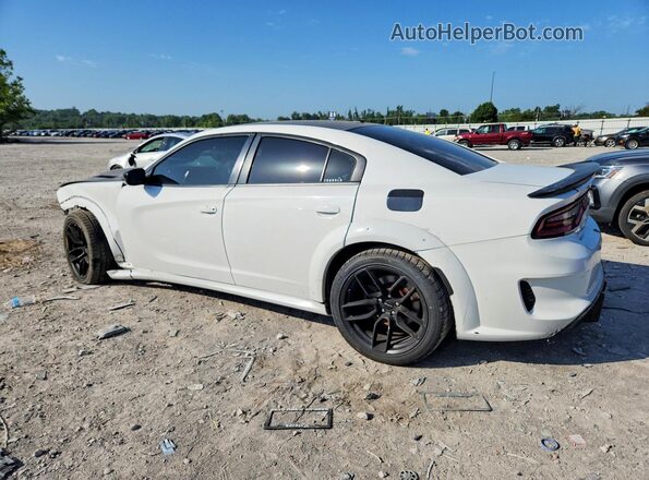 2C3CDXKT8JH304048 2018 DODGE CHARGER White Հետևի ձախ