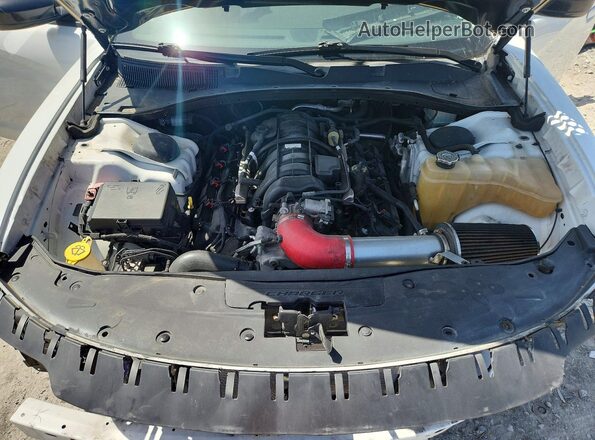 2C3CDXKT8JH304048 2018 DODGE CHARGER White Սալոնի հետևի տեսք
