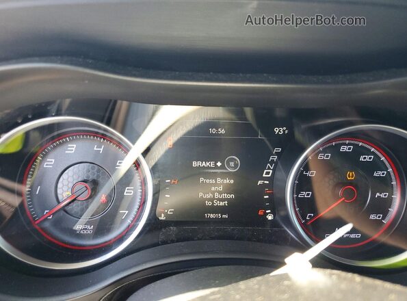 2C3CDXKT8KH710624 2019 DODGE CHARGER Blue Սարքավորումների վահանակի տեսք