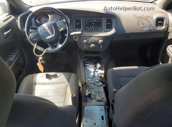 2C3CDXKT8KH710624 2019 DODGE CHARGER Blue Առջևի վահանակի տեսք