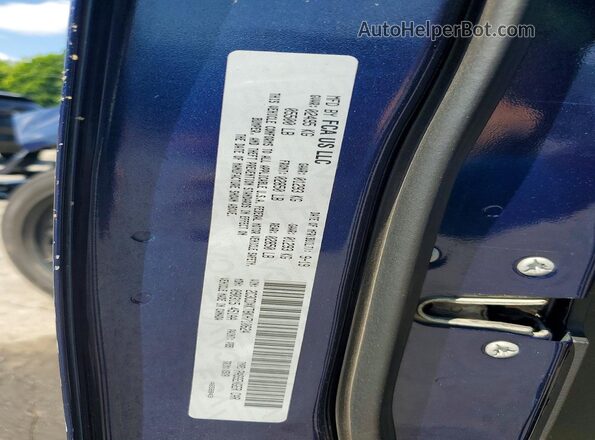 2C3CDXKT8KH710624 2019 DODGE CHARGER Blue Շարժիչի բաժամունքի տեսք