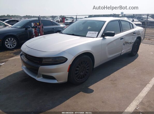 2C3CDXKT9GH197472 2016 DODGE CHARGER Silver წინა მარცხენა ხედი სამი მეოთხედიდან
