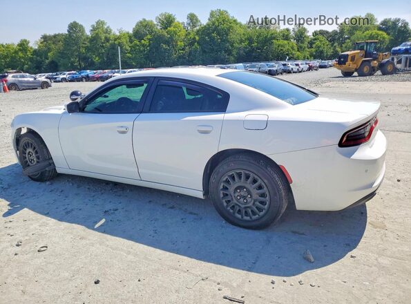 2C3CDXKT9GH260070 2016 DODGE CHARGER White Задня ліва чверть