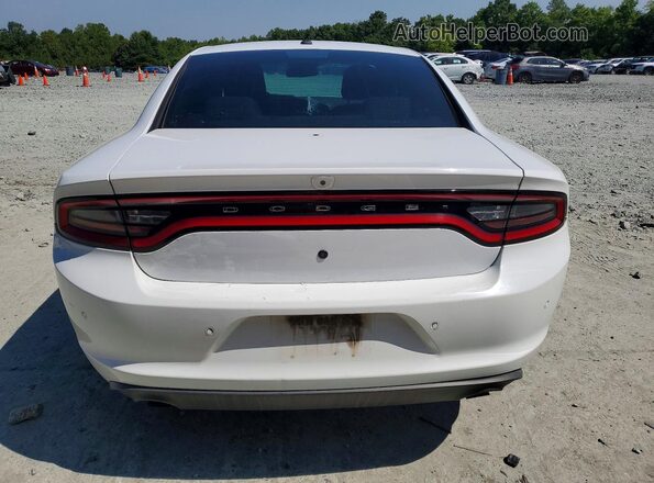2C3CDXKT9GH260070 2016 DODGE CHARGER White Вид ззаду