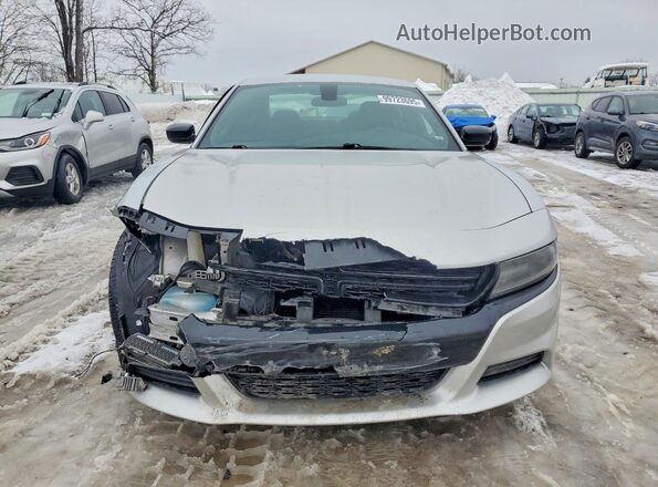 2C3CDXKT9KH529726 2019 DODGE CHARGER Серебряный Вид спереди