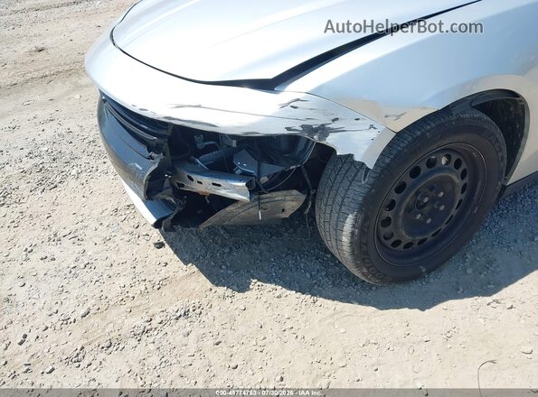 2C3CDXKT9KH676693 2019 DODGE CHARGER Silver Vista frontal
