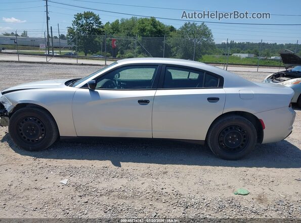 2C3CDXKT9KH676693 2019 DODGE CHARGER Silver Vista interior de 360 grados