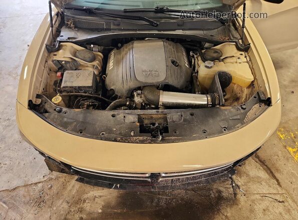 2C3CDXKTXKH683815 2019 DODGE CHARGER Tan Вид задньої частини салону