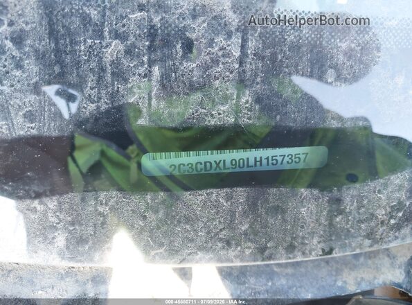 2C3CDXL90LH157357 2020 DODGE CHARGER Черный Вид подкапотного пространства