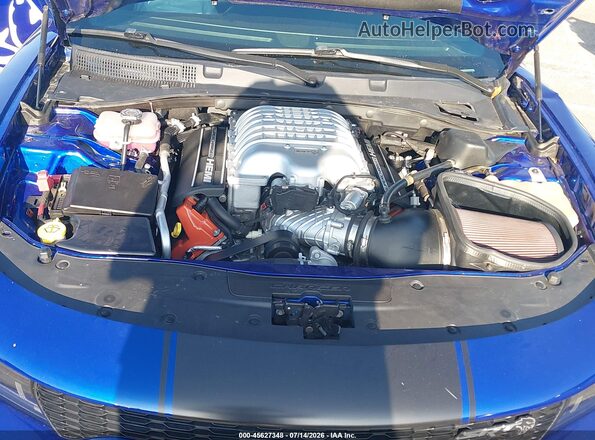2C3CDXL90NH117203 2022 DODGE CHARGER Blue უკანა ხედი