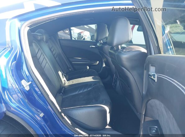 2C3CDXL90NH117203 2022 DODGE CHARGER Blue VIN კოდის სტიკერის ხედი