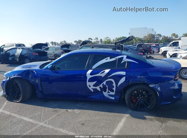 2C3CDXL90NH117203 2022 DODGE CHARGER Blue სალონის 360-გრადუსიანი ხედი
