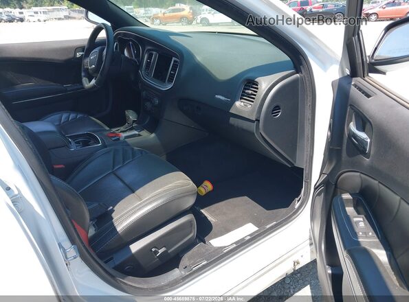 2C3CDXL91GH192012 2016 DODGE CHARGER Белый Вид салона спереди