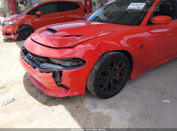 2C3CDXL92KH710234 2019 DODGE CHARGER Orange წინა ხედი